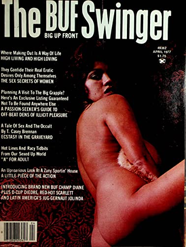 The BUF Swinger Men's Magazine Centerfold Girl Busty Diane April 1977