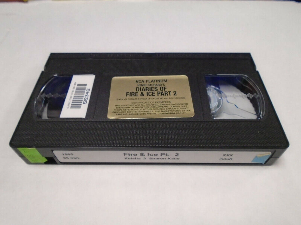 Diaries of Fire & Ice Part 2 Keisha Sharon Kane 1995 85mins Adult VHS 031419AMP