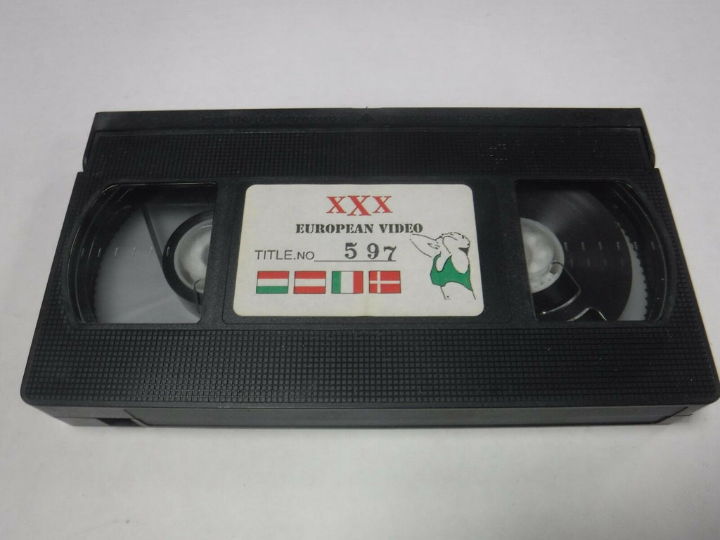 European Video #597 XXX Adult VHS 010219AMP3