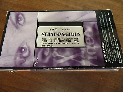 Strap-On-Girls A&E 2000 Adult VHS CLEARANCE 102115amp4