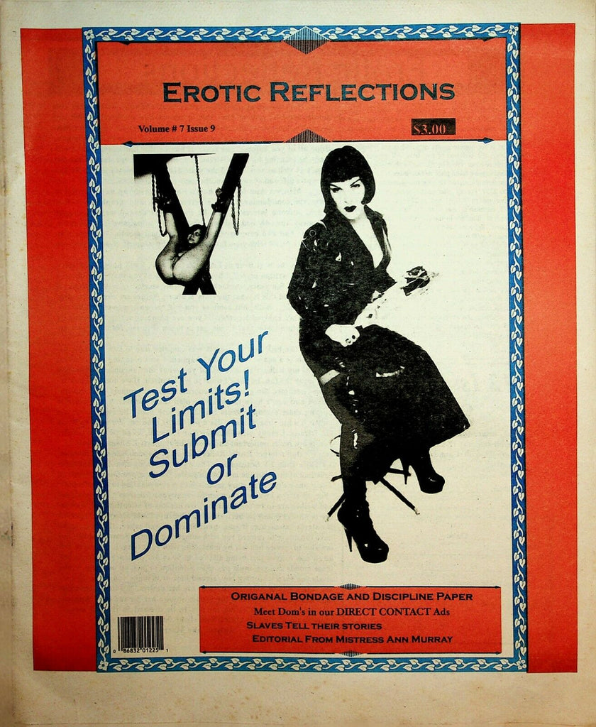 Erotic Reflections Newspaper Submit Or Dominate vol.7 #9 1989 022520lm-ep