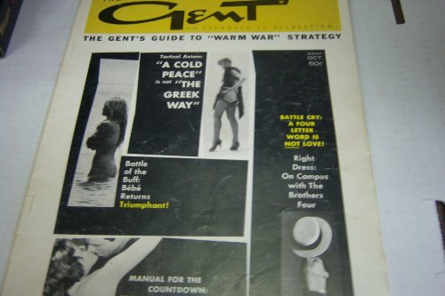 Gent Adult Busty Magazine 'The Gents Guide to Warm War Strategy' October 1961 Vol. 6 #1