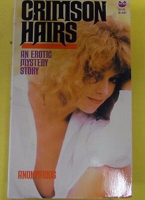 Crimson Affairs Adult Novel By Anonymous 1983 Grove Press 071613lm-epa3