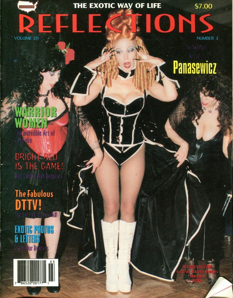 Reflections Fetish Magazine Warrior Women vol.20 #3 1997 072719lm-ep
