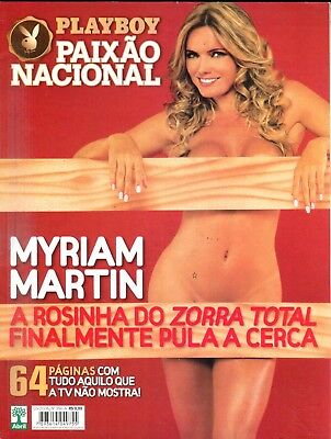 Playboy National Passion Portuguese Magazine Myriam Martin #396 060518lm-ep