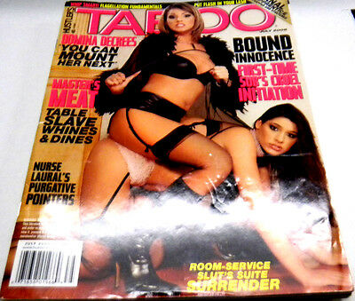 Taboo Busty Adult Magazine "Domina Decrees"July 2006 ex071313lm-ep