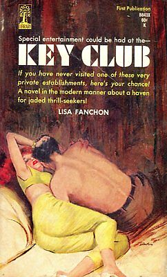 Key Club Adult Novel by Lisa Fanchon 1965 042314lm-epa