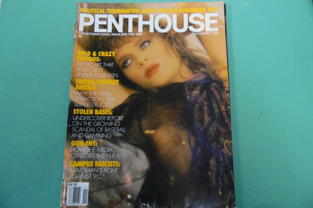 Penthouse Magazine Shannon Williams Pet Of The Month November 1991 102016lm-ep