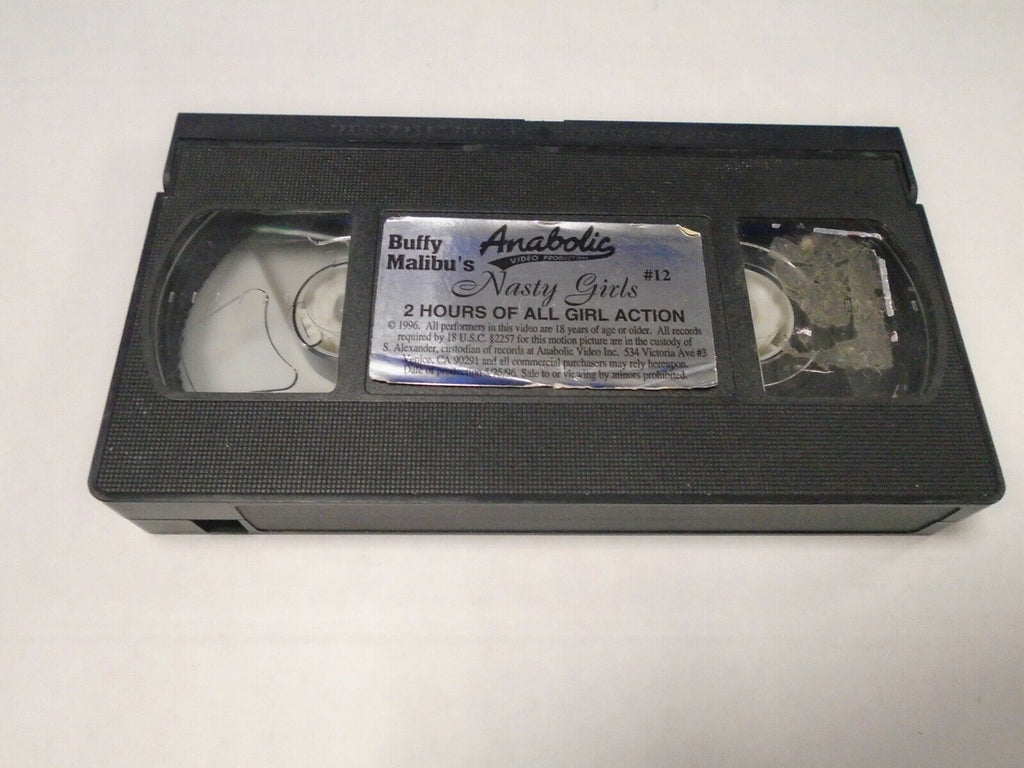 Buffy Malibu's Nasty Girls #12 2 Hours of All Girl Action Adult VHS 070419AMP