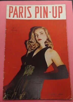 Paris Pin-Up Adult French Magazine Lizabeth Scott #7 1950's vg 121815lm-ep