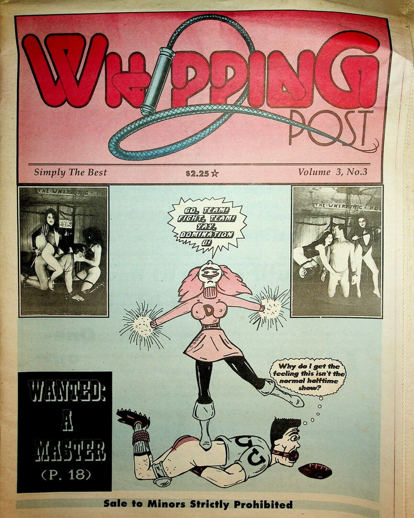 Whipping Post Fetish Newspaper A Session With My Mistress vol.3 #3 022520lm-ep