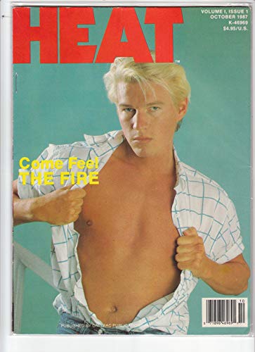 Heat Gay Adult Magazine "Jason Lowe" "Allan Fox" Vol.1 No.1 1987