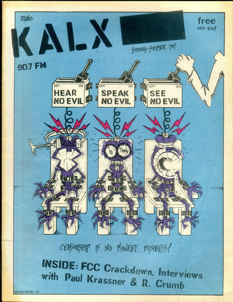Kalx Newspaper 90.7 FM Spring-Summer 1987 040819lm-ep2