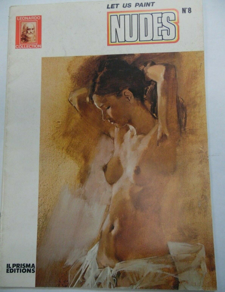 Let Us Paint Nudes Magazine #8 Lenoardo Collection 1970's 100419lm-ep