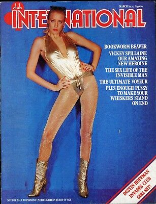 Club International Magazine Vickey Spillaine 1977 Paul Raymond 010918lm-ep