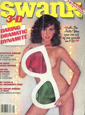 Swank 3-D Magazine Cover Girl Patti October 1980 010218lm-ep
