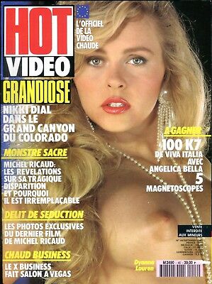 Hot Video French International Dyanna Lauren/Nikki Dial #46 1993 091718lm-ep