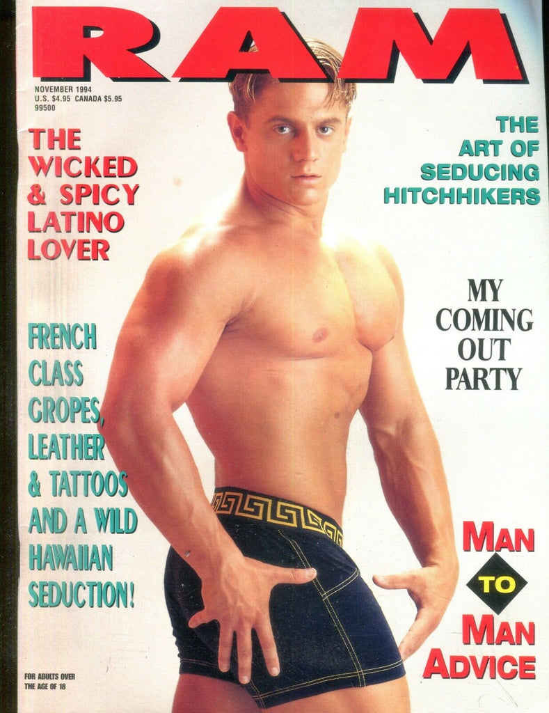 Ram Gay Magazine Coming Out Party November 1994 011519lm-ep