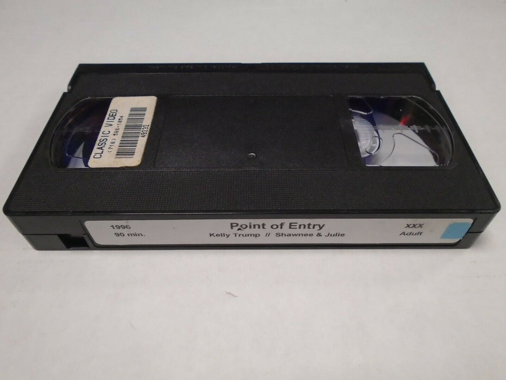 Point of Entry Kelly Trump Shawnee 1996 90mins Adult VHS 021919AMP