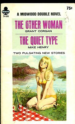 Midwood Double Novel The Other Woman/ The Quiet Type 1966 032118lm-ep