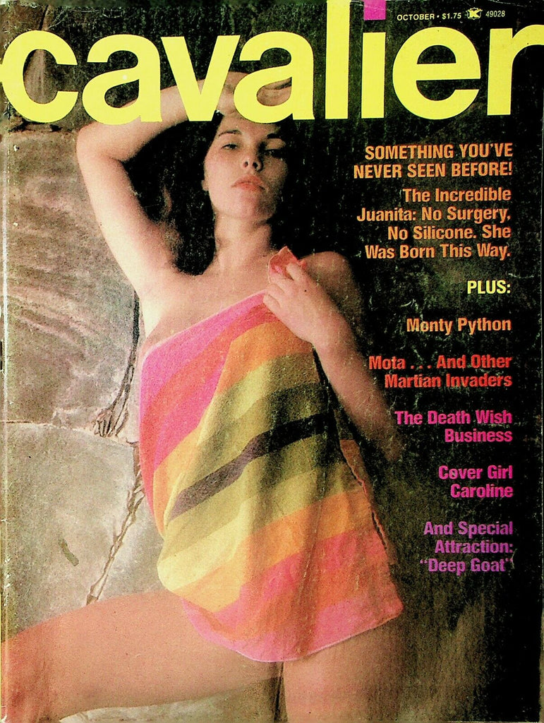 Cavalier Magazine Covergirl Caroline October 1976 122120lm-ep
