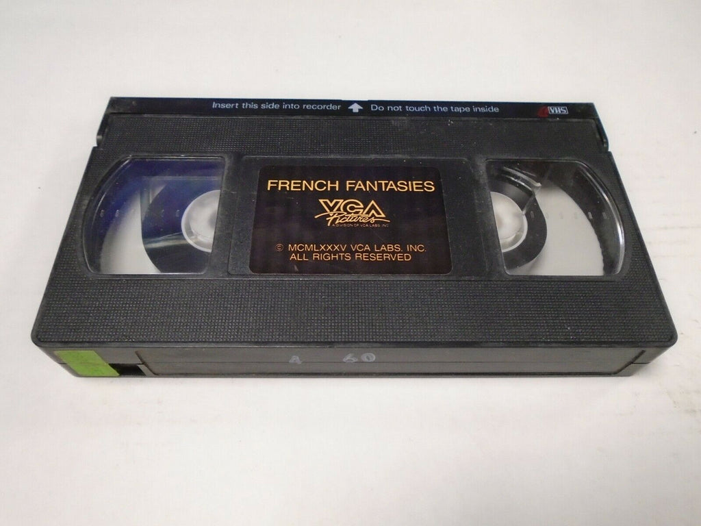 French Fantasies 1985 Vintage Adult VHS 051419AMP