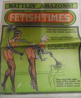 Fetish Times Newspaper Battlin' Amazons! #188 1989 052118lm-ep2