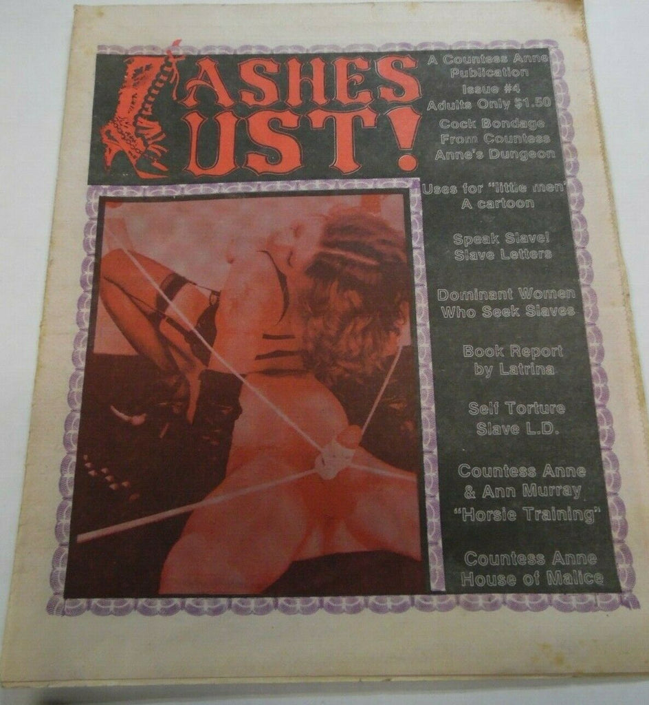 Lashes Lust! Fetish Newspaper Countess Anne #4 013020lm-ep