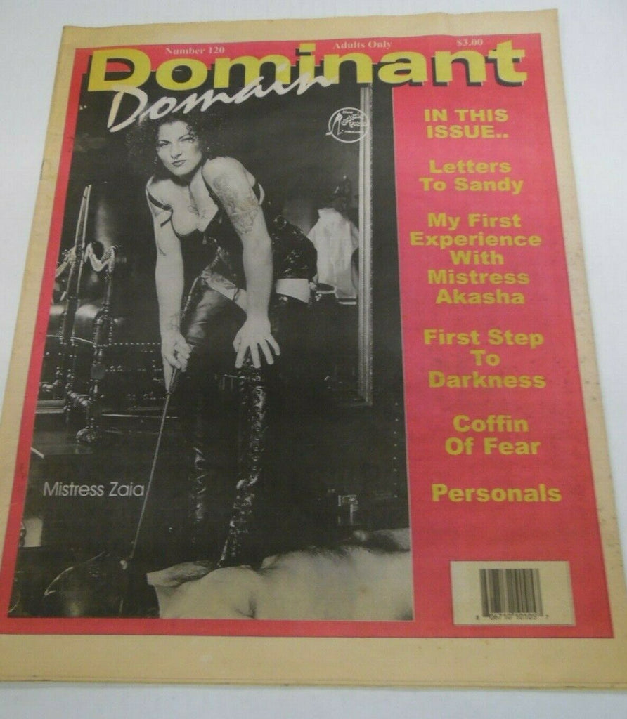Dominant Domain Newspaper Mistress Zaia #120 2002 121619lm-ep