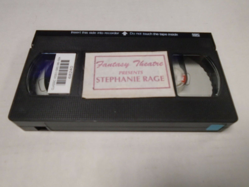 Fantasy Theatre Presents Stephanie Rage Adult VHS 032019AMP2