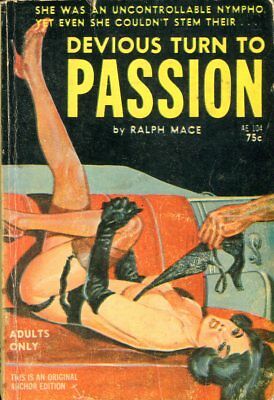 Devious Turn To Passion Novel by Ralph Mace 1965 030318lm-ep