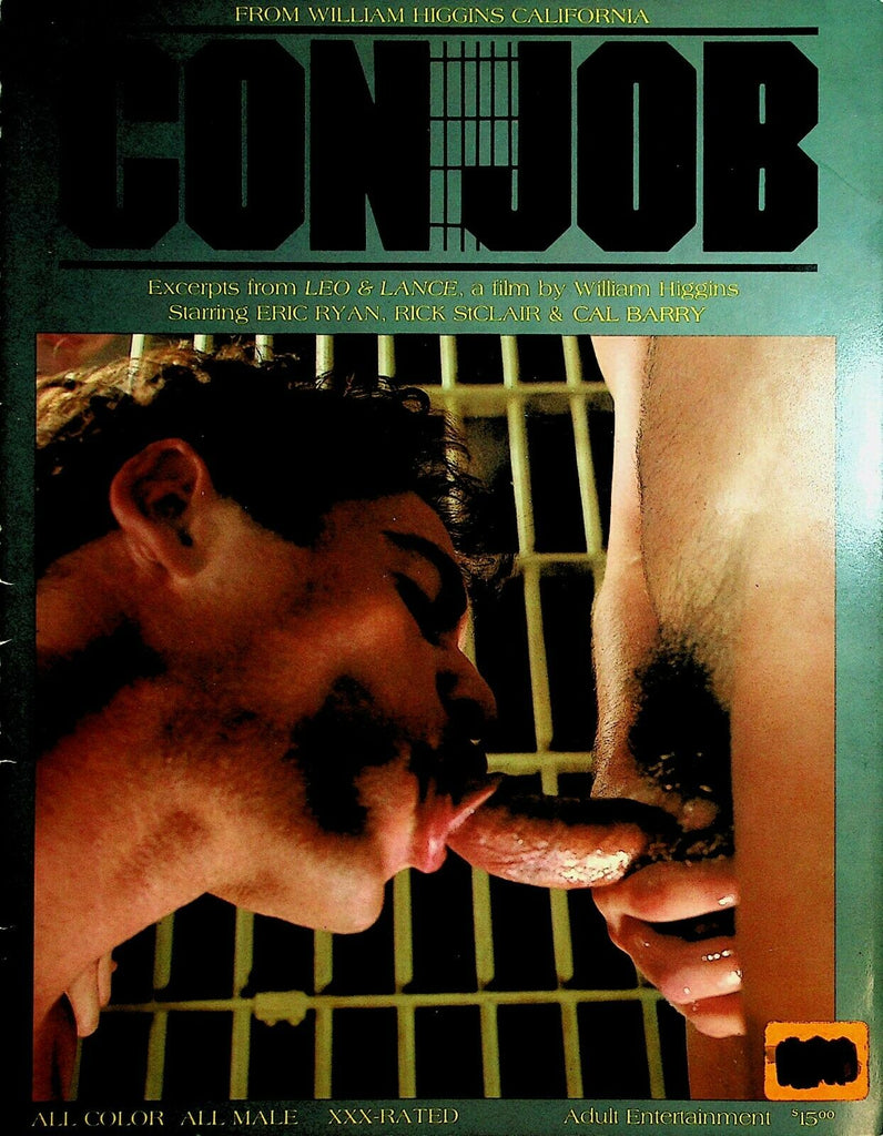 Con Job Gay Magazine Eric Ryan #1 1970's William Higgins Excerpts 042820lm-ep