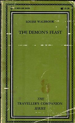 The Domon's Feast Adult Novel by Louise Walbrook 1968 032118lm-ep