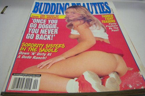 Budding Beauties Busty Adult Magazine "Sorority Sisters in the Saddle" Vol.12 #9 2002