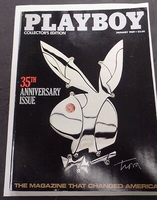 Playboy 35th Anniversary Adult Magazine January 1989 ex 010616lm-ep - Used