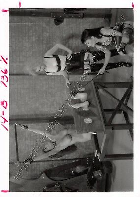 Adult Vintage B&W Photo 5x7 HOM Bondage Ashley Renee Bound & Dominated 263HK
