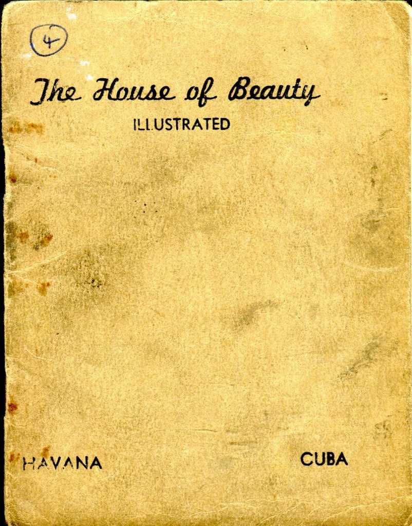 The House Of Beauty Illustrated Mini Novel 1950's Havana Cuba 100719lm-ep