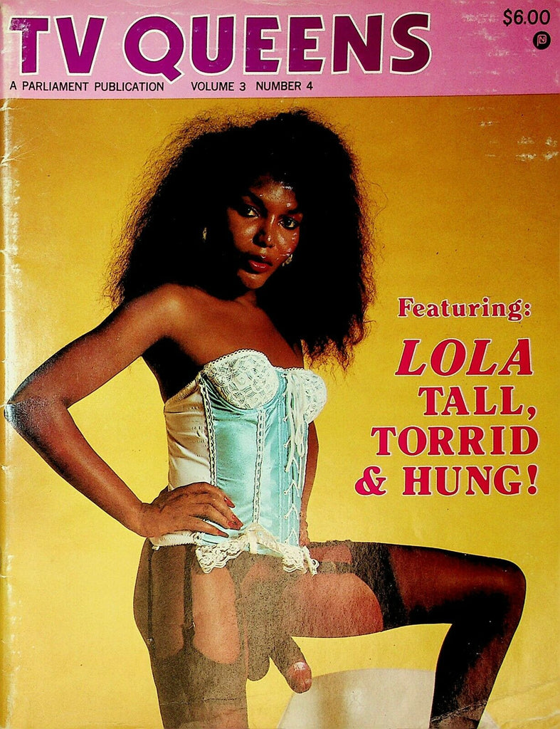 TV Queens Magazine Lola Tall, Torrid & Hung vol.3 #4 1986 122820lm-ep