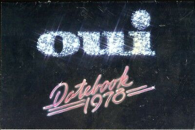 Oui Datebook 1978 Calendar Digest 111918lm-ep