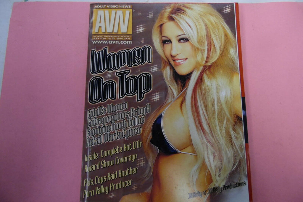 AVN Adult Video News Magazine Women On Top-Jill Kelly July 2001 010617lm-ep2
