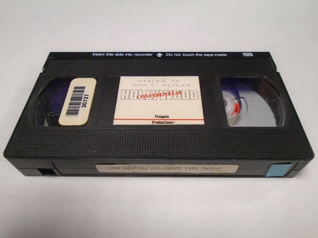Confidential Hollywood John C Holmes Adult VHS 020719AMP
