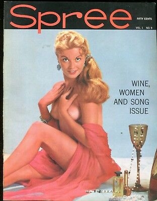 Spree Busty Magazine Wine, Women And Song Issue vol.1 #9 1959 021918lm-ep