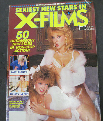 Sexiest New Stars In X-Films Magazine Nina Hartley May 1987 ex 062915lm-ep