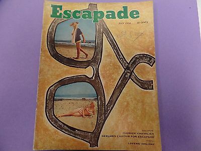 Escapade Adult Magazine Lovers Holiday July 1956 040816lm-ep3