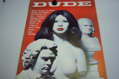 Dude Busty Adult Vintage Magazine "Bosoms , the Shape of Things to Come" November 1962 Cheesecake