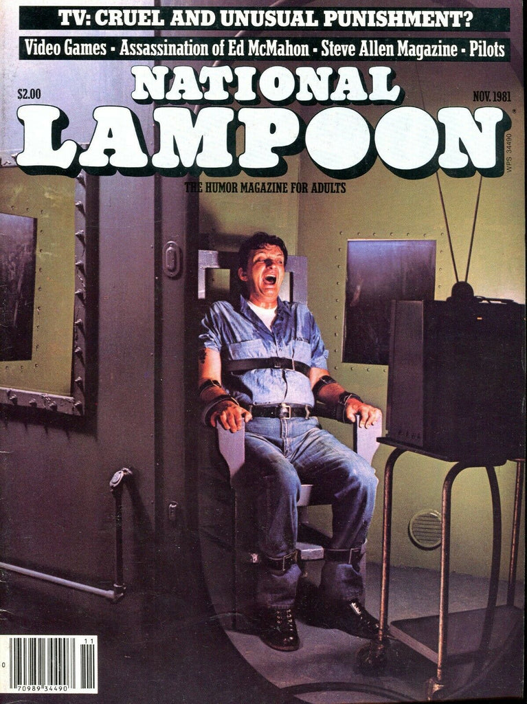 National Lampoon Magazine TV / Video Games November 1981 051719lm-ep