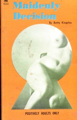Maidenly Decision Novel by Betty Kingsley 1969 112118lm-ep