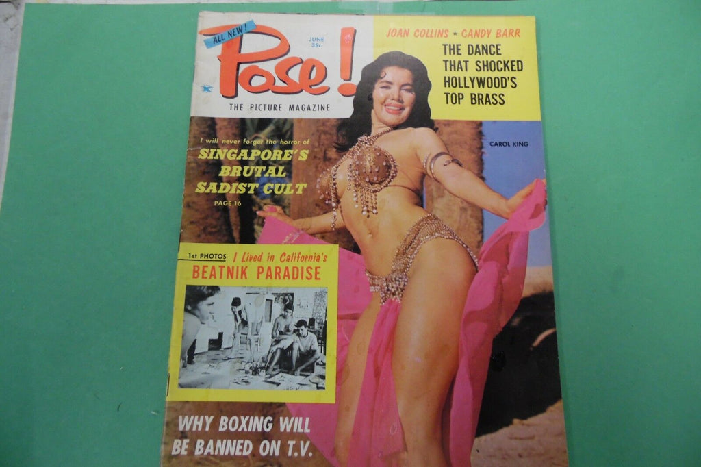 Pose! Magazine Joan Collins June 1960 102216lm-ep