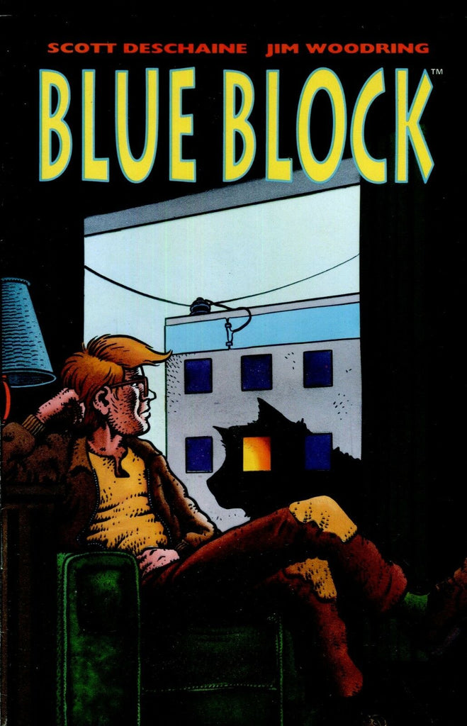 Blue Block Comic 1993 Kitchen Sink Press 010719lm-ep