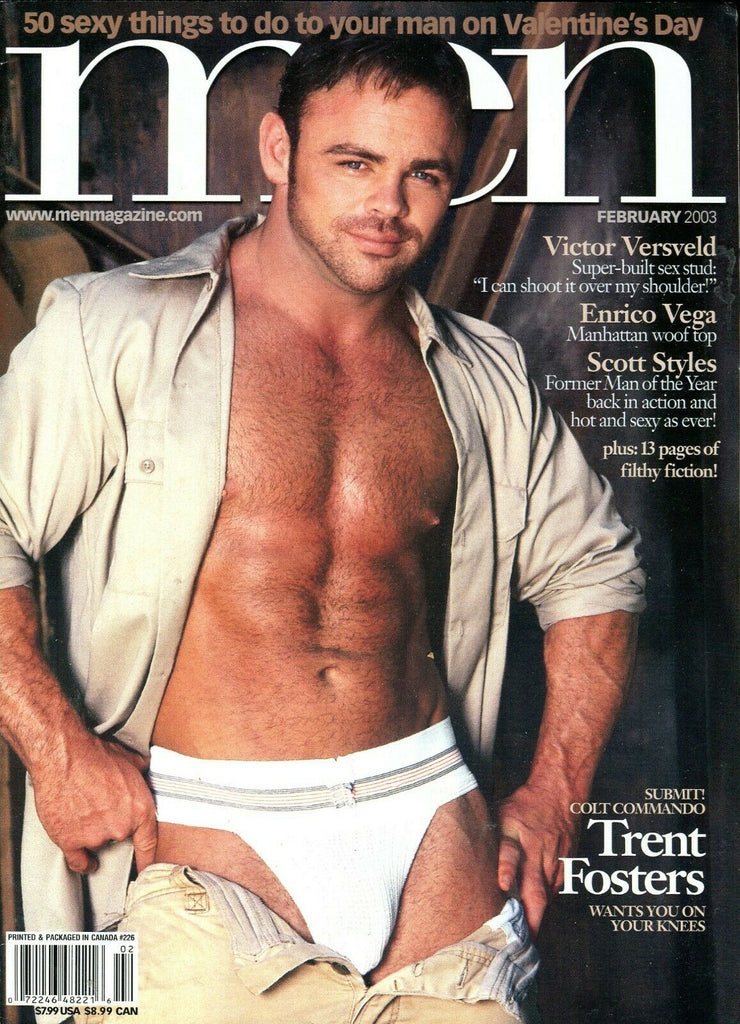 Men Gay Magazine Trent Fosters February 2003 050919lm-ep2